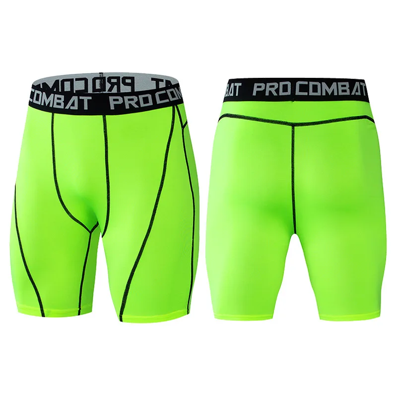 Men's Running Shorts, Muscle Sportswear, Skinny Shorts, Gym Fitness Training Tights, High Quality Sport Short Compression Pants