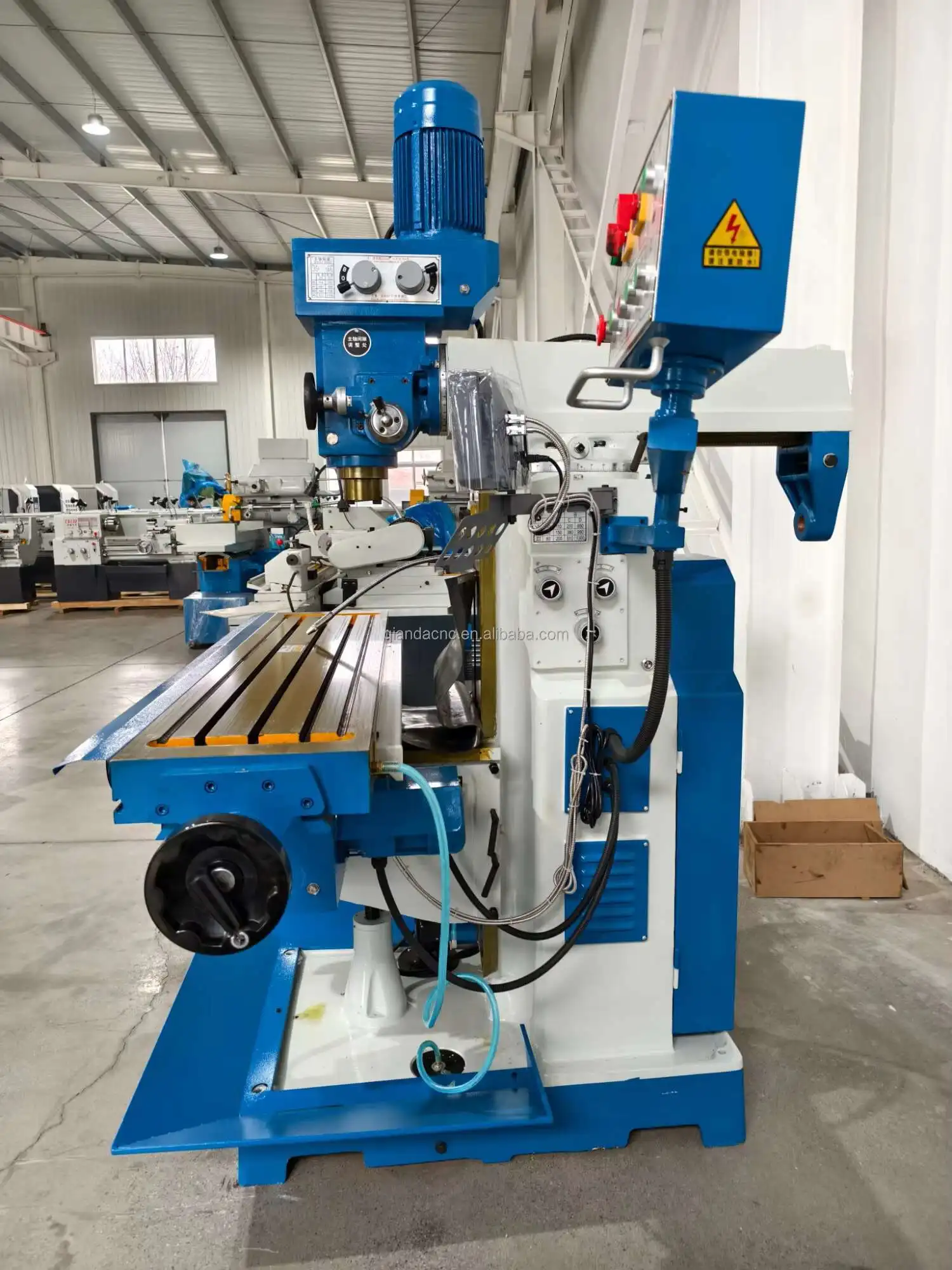 Zx6350c/Zx6350d مطاحن يدوية متعددة الوظائف شديدة التحمل عمودية Drilg & Horizontal Milg Hine Gear Drive