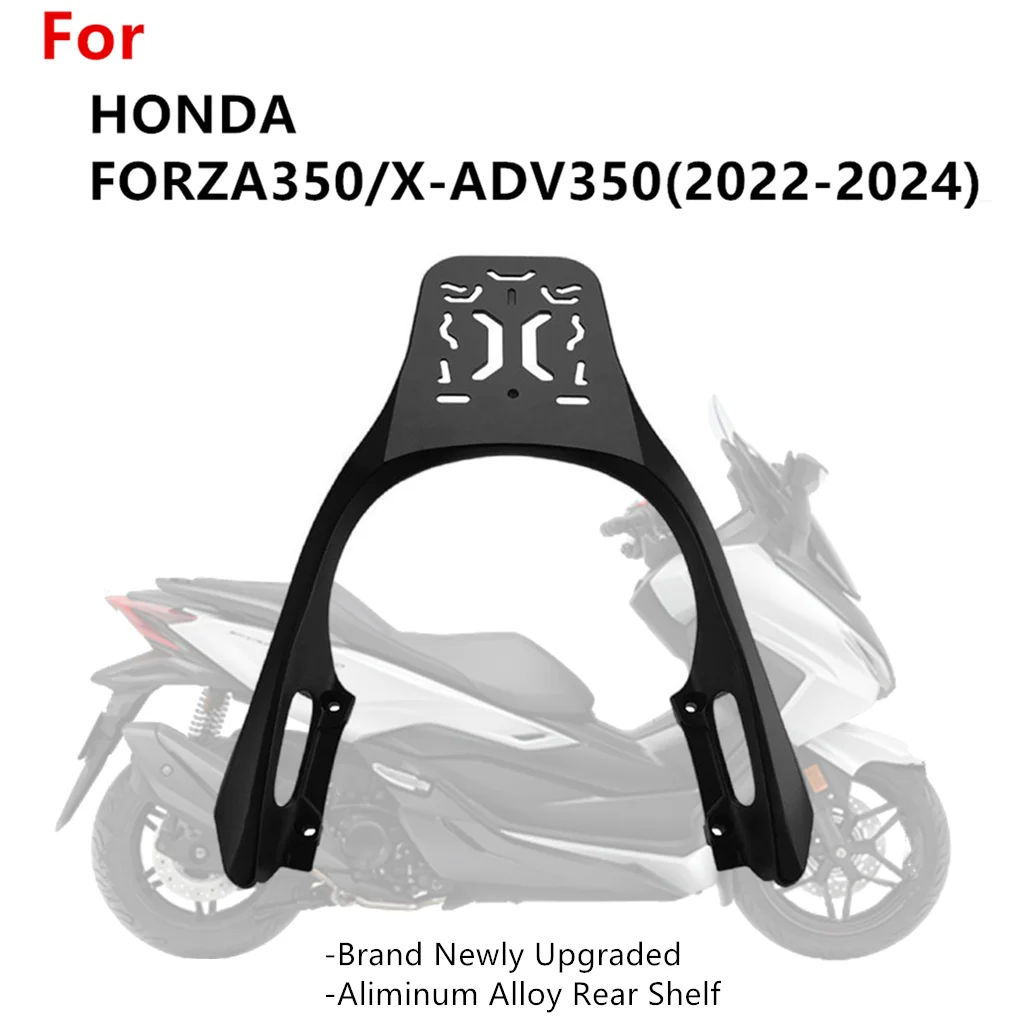 

For HONDA Forza350 NSS350 X-ADV350 Rear Cargo Luggage Rack Motorcycle Accessories Thickening Extended Carrier Top Box Bracket