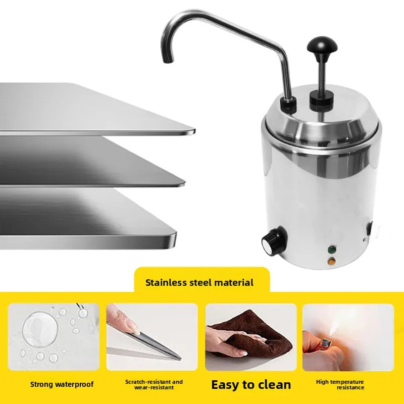 Chocolate sauce cheese insulation machine, jam syrup constant temperature distribution machine, insulation bucket