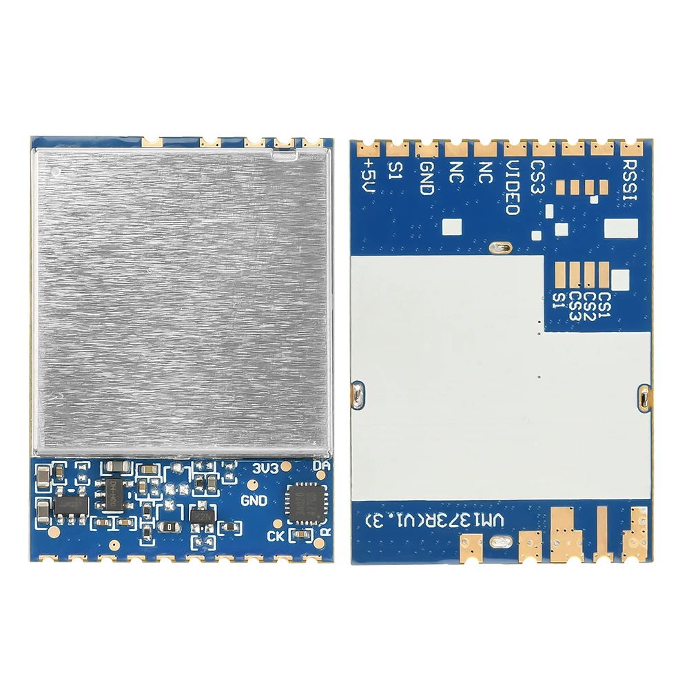 

DC 5V VM1373R 1.2G 1.3G FPV Image Transmission Module Analog Wireless Audio and Video Transmission and Reception Module