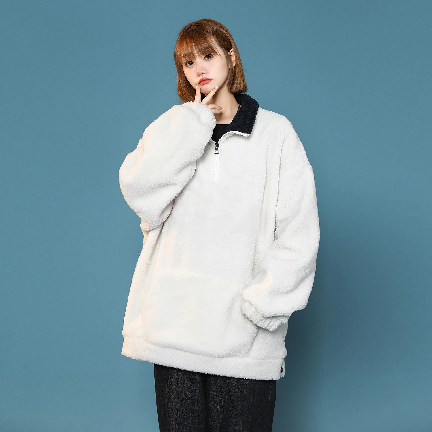 

New Arrival 2022 Winter Christmas New Year Vintage Sweatshirt Oversized Pullover Hoodie