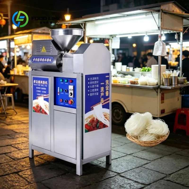 Professional Rice Noodle Maker Machine with Adjustable Dough Mixer  Performance and Perfect Results Every Time at Home