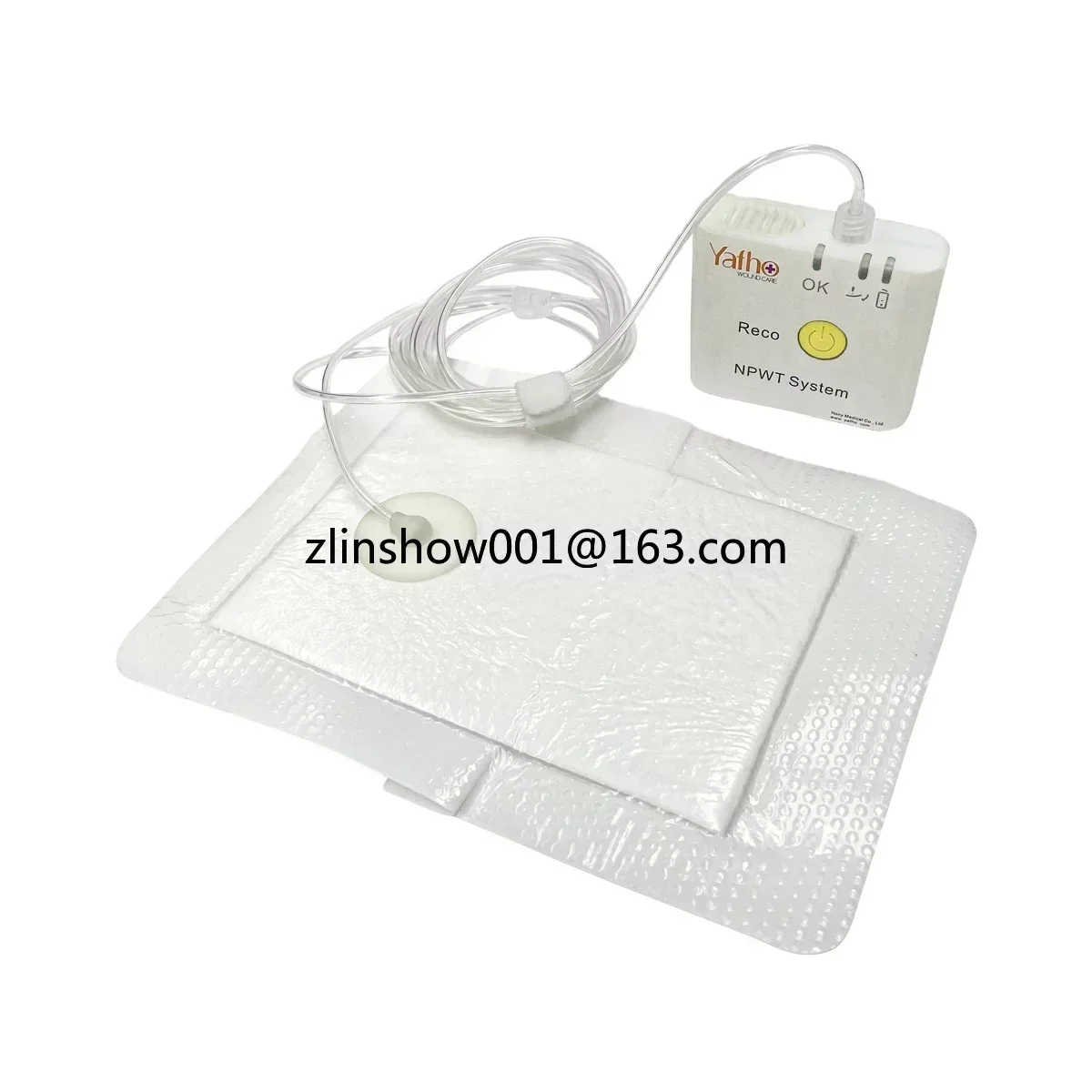Imagem -04 - Npwt Pressão Negativa Ferida Terapia Kit Molho Médico Pcs