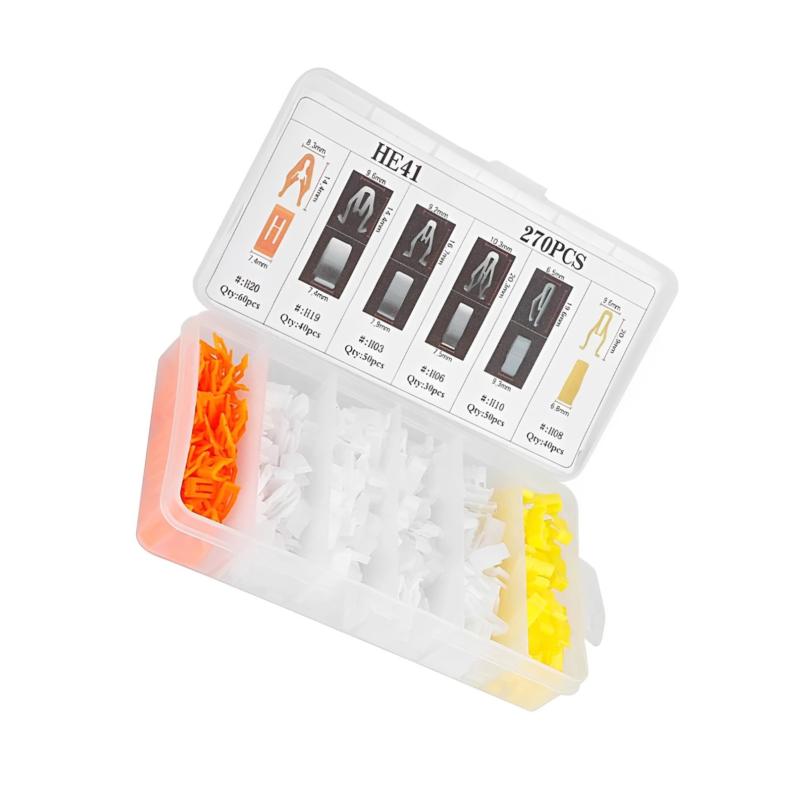 270Pcs Dashboard Trim Clips Dash Retainer Clips Replacement Car Clips Auto Plastic Fasteners Wide Range Of Applications