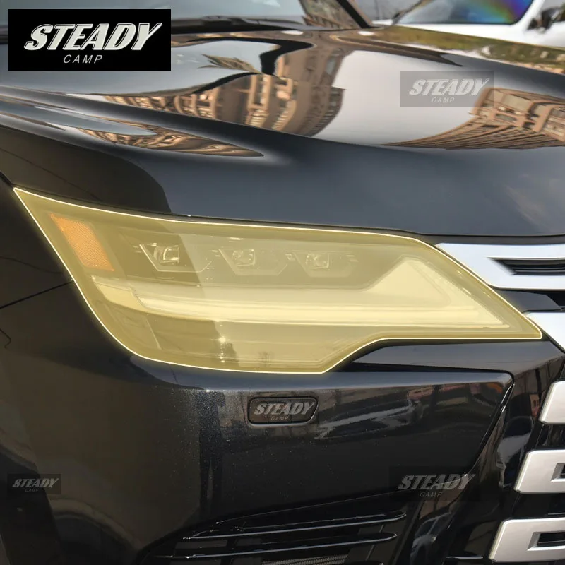 

Pre cutting Car Exterior Headlights PPF transparent protective film TPU scratch resistant film For Lexus LX600 2022-2024