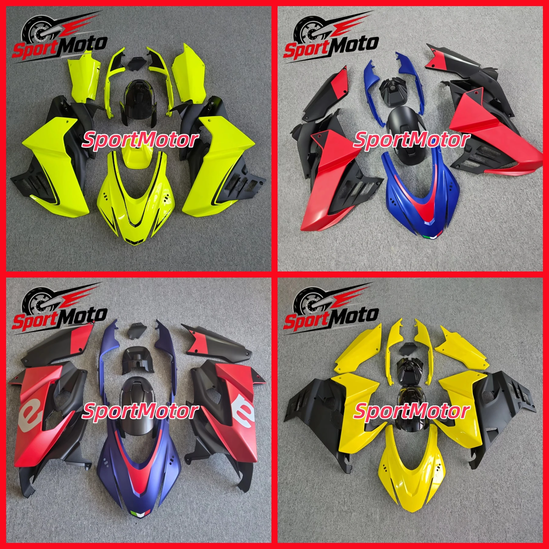 Motorcycle Replacement Fender Fuel Tank Side Panel Frame Front Fairing Kit ABS Carbon Painted For Aprilia RS 660 RS660 2021 2022