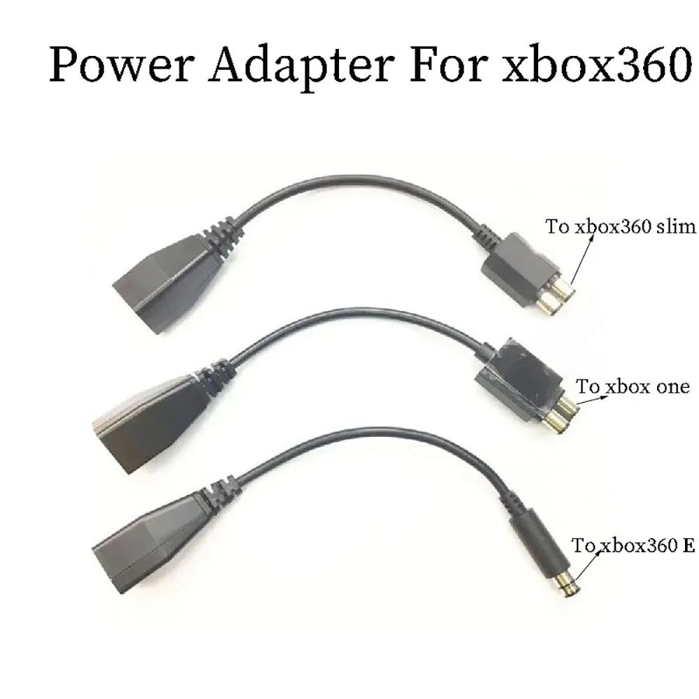 

ChengHaoRan 1set For XBOX360 Power Cord Thick Machine To Thin Machine Power Conversion Cord To Xbox360E Xboxone Xbox360 Slim
