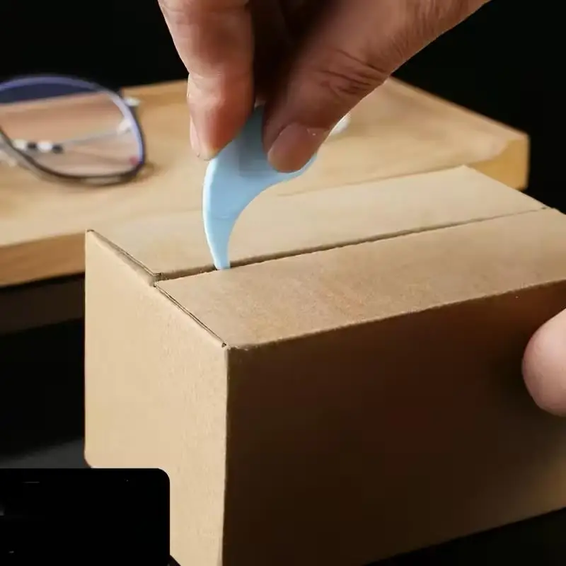 10pcs random Portable Package Opener & Tape Cutter – Unsealing Knife for Box, Craft Paper, Sealing Film view 2
