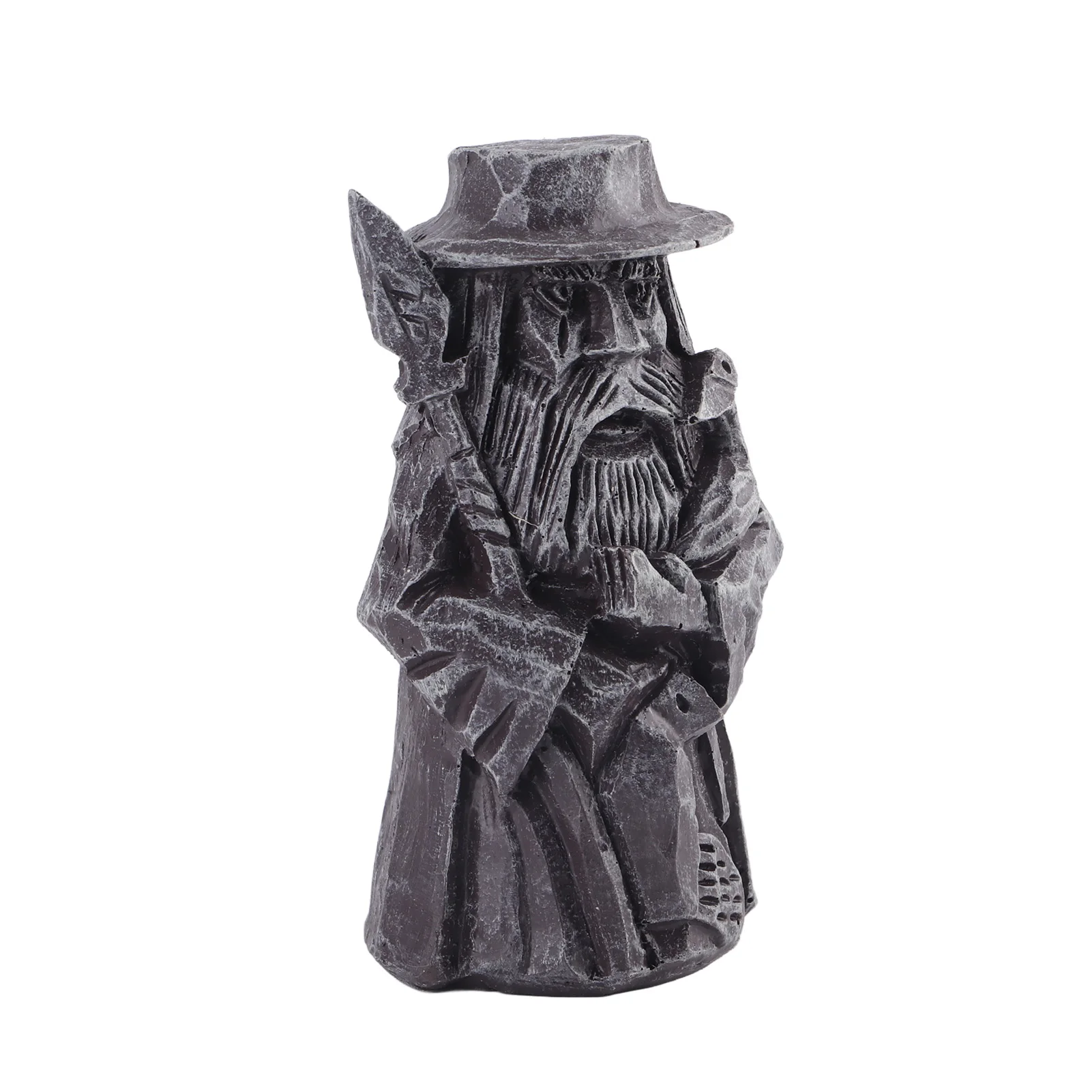Odin Thor Harz Wikinger Statue Kunst Handwerk Ornamente für Zuhause Outdoor Garten Dekoration – Detail 5