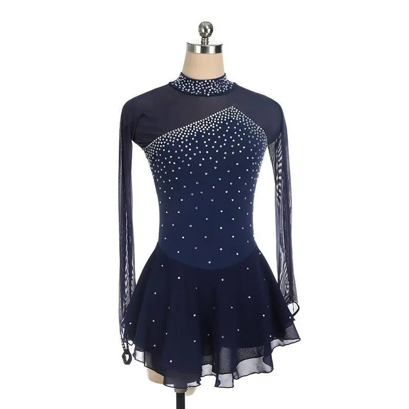 

Детское танцевальное балетное платье-пачка для девочек, фатиновая балетная танцевальная одежда, платье, купальник с блестящими стразами, балерина, танцевальный сгусток