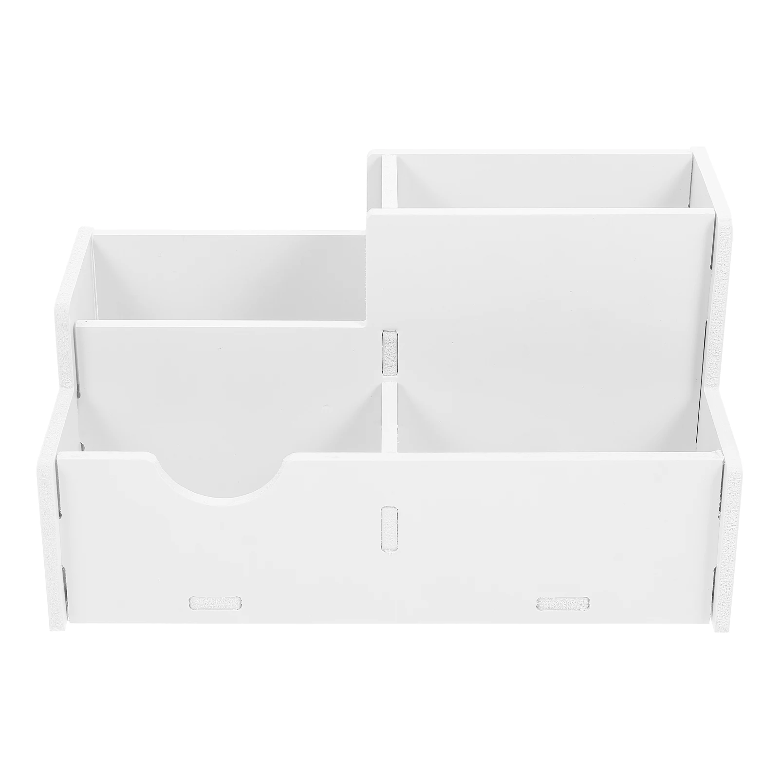 

Pencil Holder Pen Rack Storage Box PVC Wood Plastic Desk Organizer Sundries Container Household Tidy Durability Quality Design