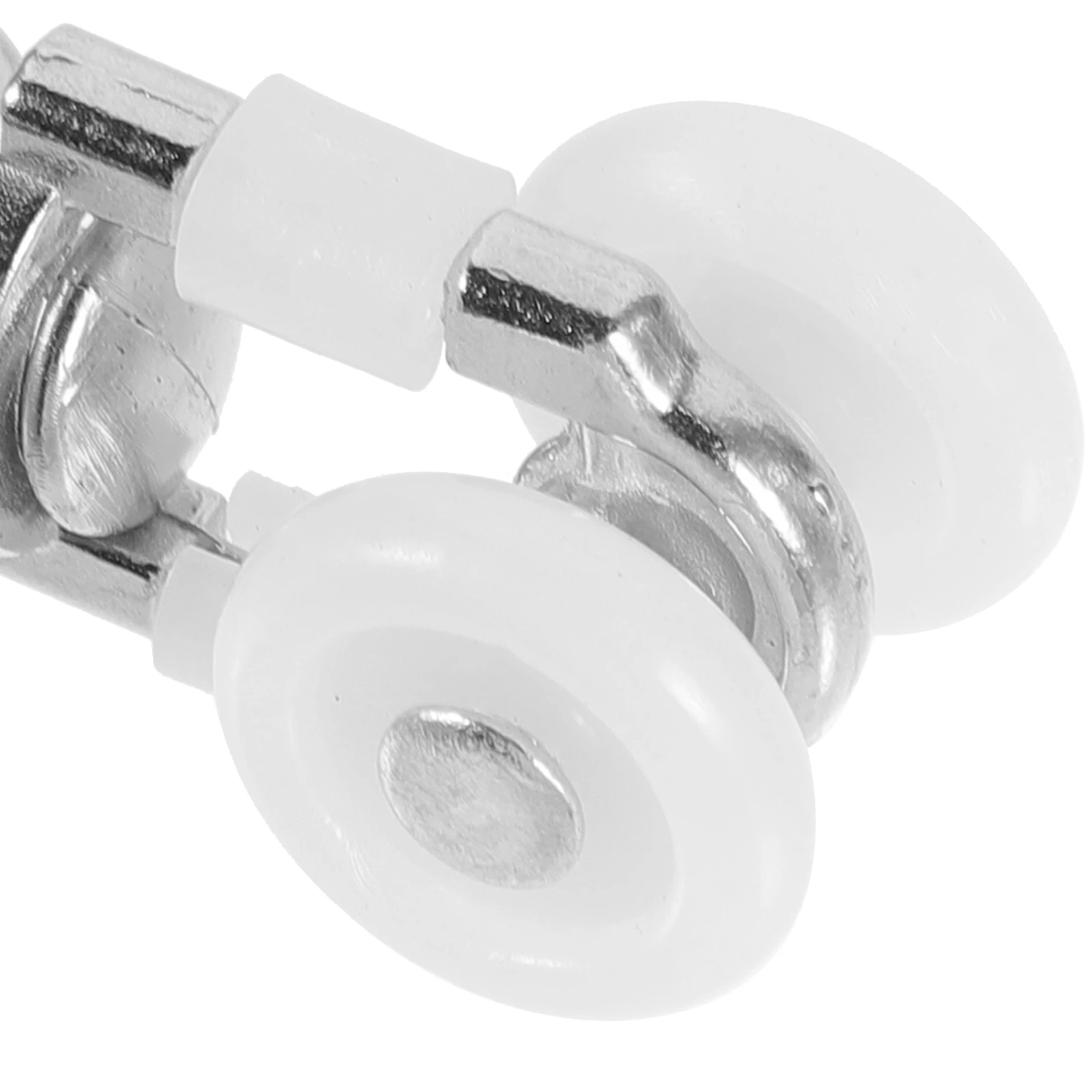 

20 Pcs Curtain Track Pulley Window for Slide Rail Accessories Alloy Carrier Roller Wheel