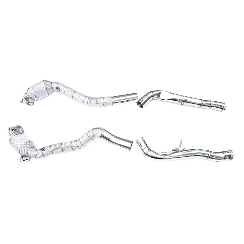 

Head Section High flow Pipes Exhaust Pipes branch downpipe Exhaust Pipe with catalyst For Mercedes-Benz G500 2020-2022