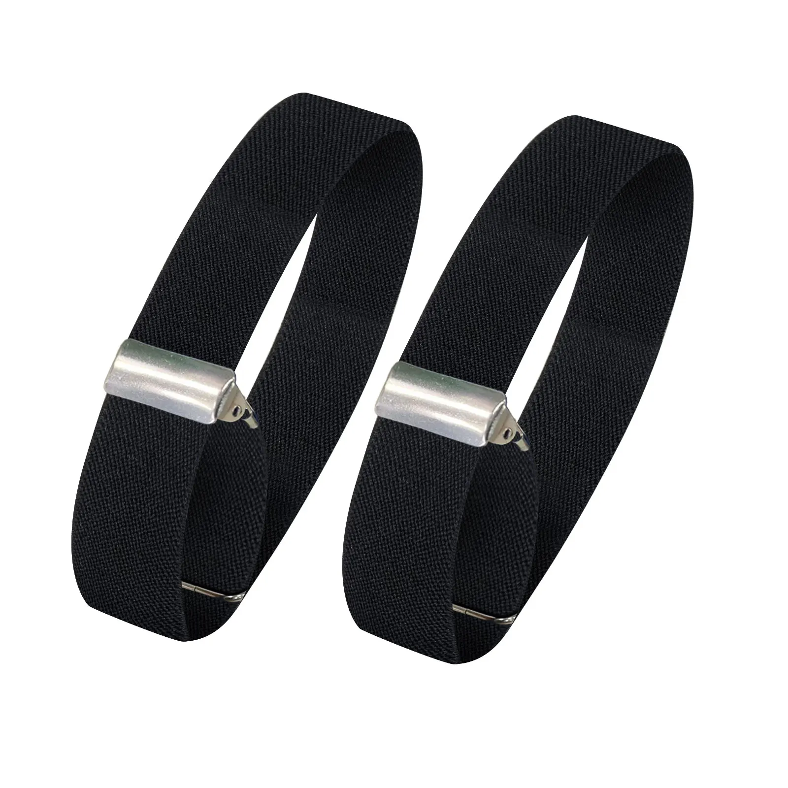 남성용 슬리브 가터 홀더 2개, 탄성 암밴드 셔츠 소매 홀더, 남성 패션 조절 가능 미끄럼 방지 암 커프스 밴드 (파티용)