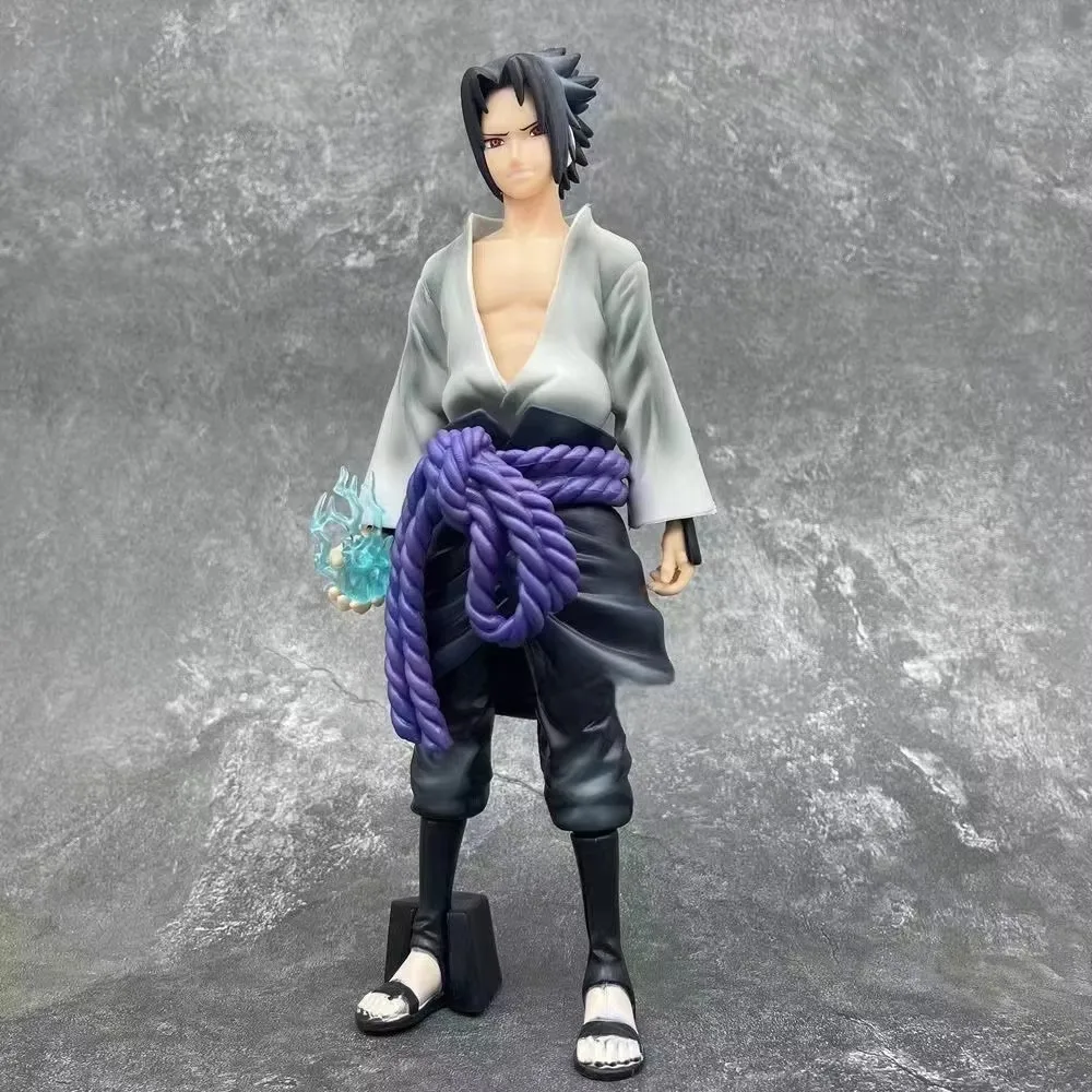 Naruto Anime Figure Uchiha Itachi Sasuke Kakashi Naruto Shippuden Action Figures Collection Model Toys for Children Gift 26cm