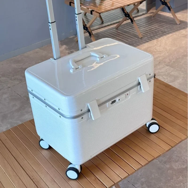 Aluminum frame trolley case, universal wheel, suitcase 20 small 23 inches