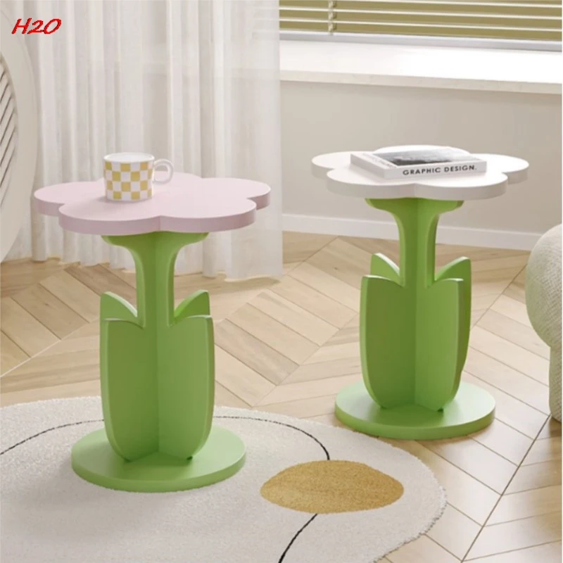 H2O Small Fresh Cream Style Decorative Coffee Table Floor Ornament Small Side Table Beside Sofa Bedroom Soft Furniture Hot New