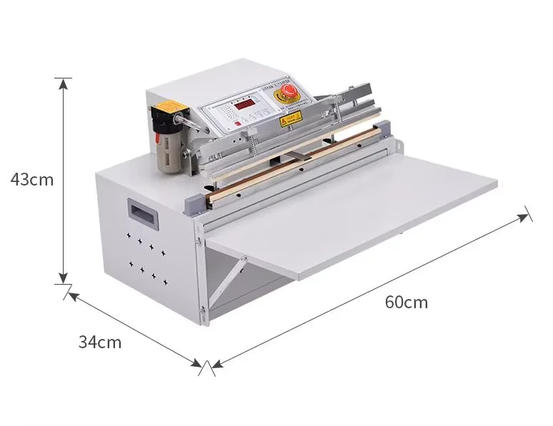 

Single Chamber Inflating Gas Food Meat Pumping Fruit Vegetable External Vacuum Packaging Machine 500
