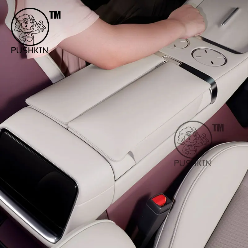 Xiaomi YU7 2025用センターコンソールアームレストブースターパッド内装改造収納アクセサリー