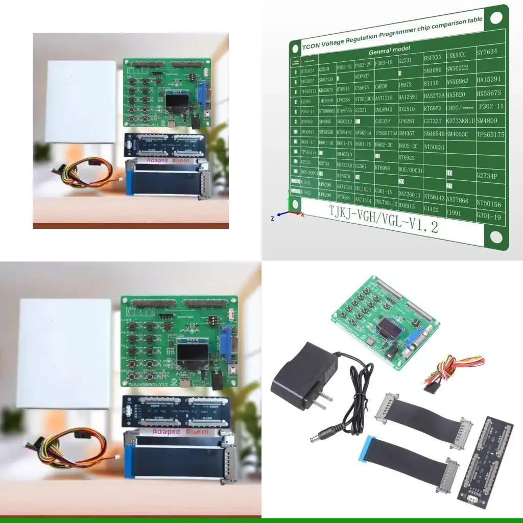 

U55C Multi Application Tcon Programmer Board for VGH VGL VCOM Regulation in Electronics