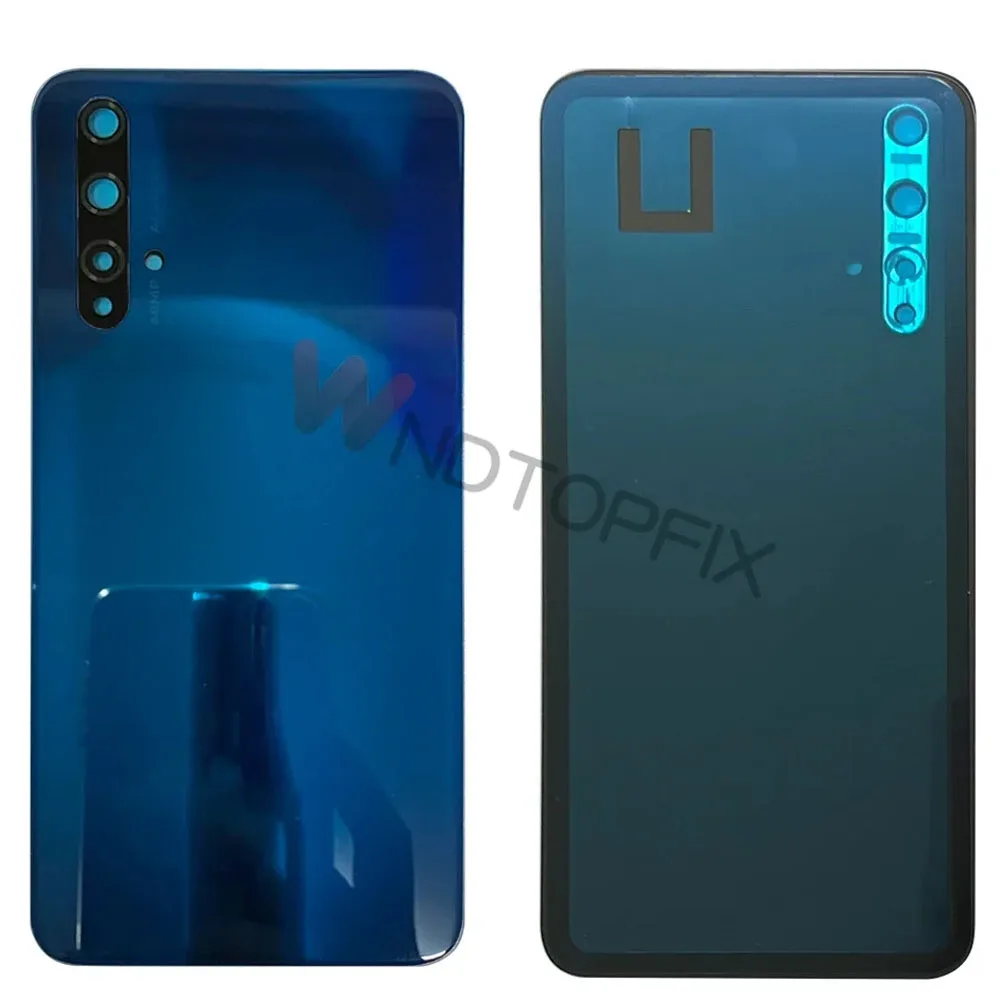 1PC BackGlass For Huawei Honor 20 Pro Battery Cover Rear Panel Door Housing Case For Honor 20 Back Cover For Honor20 Pro Housing