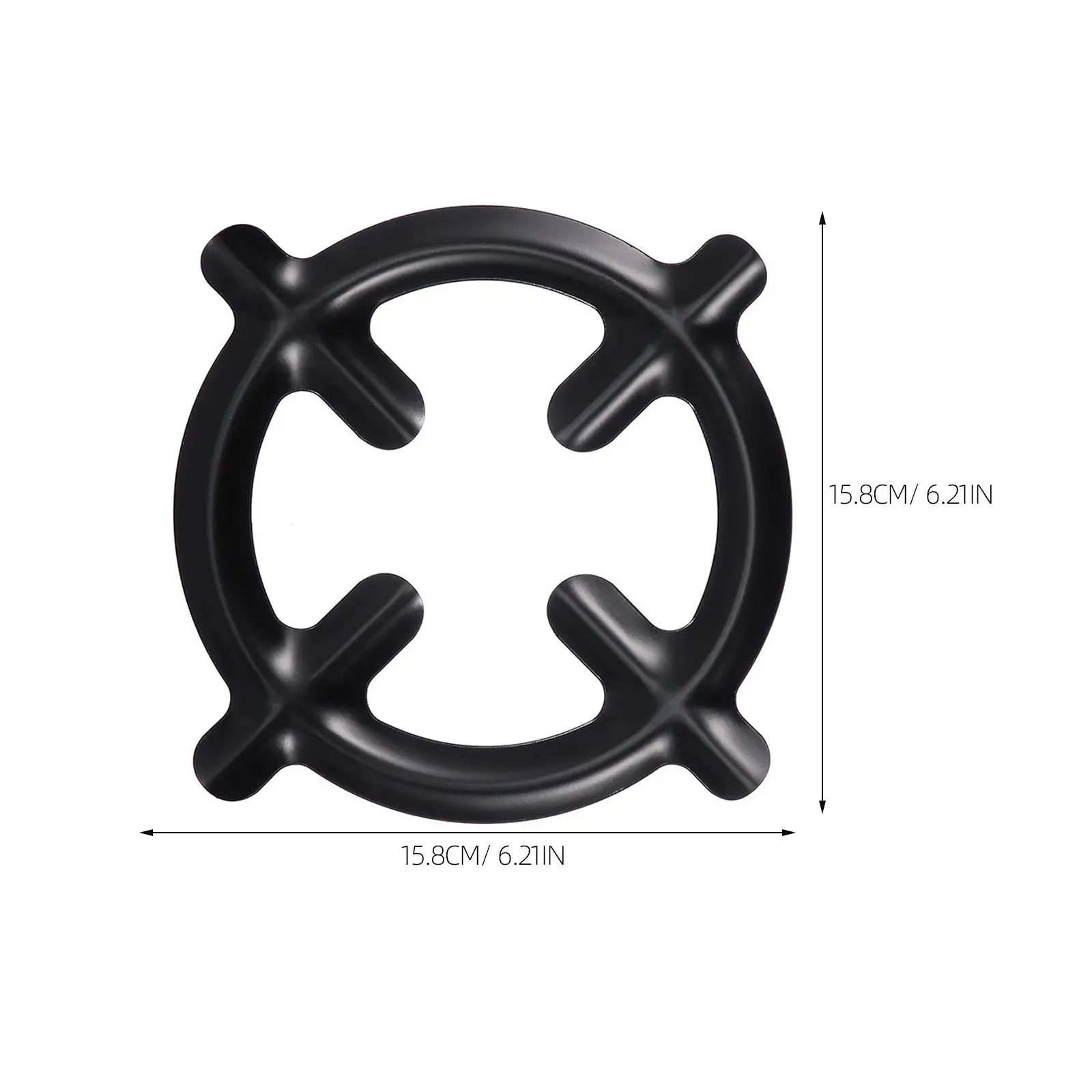 Stove Support Rack Gas Stove Cast Iron Wok Ring Moka Pot Stand Coffee Maker Holder Round Burner Grate Simmer Range Trivet