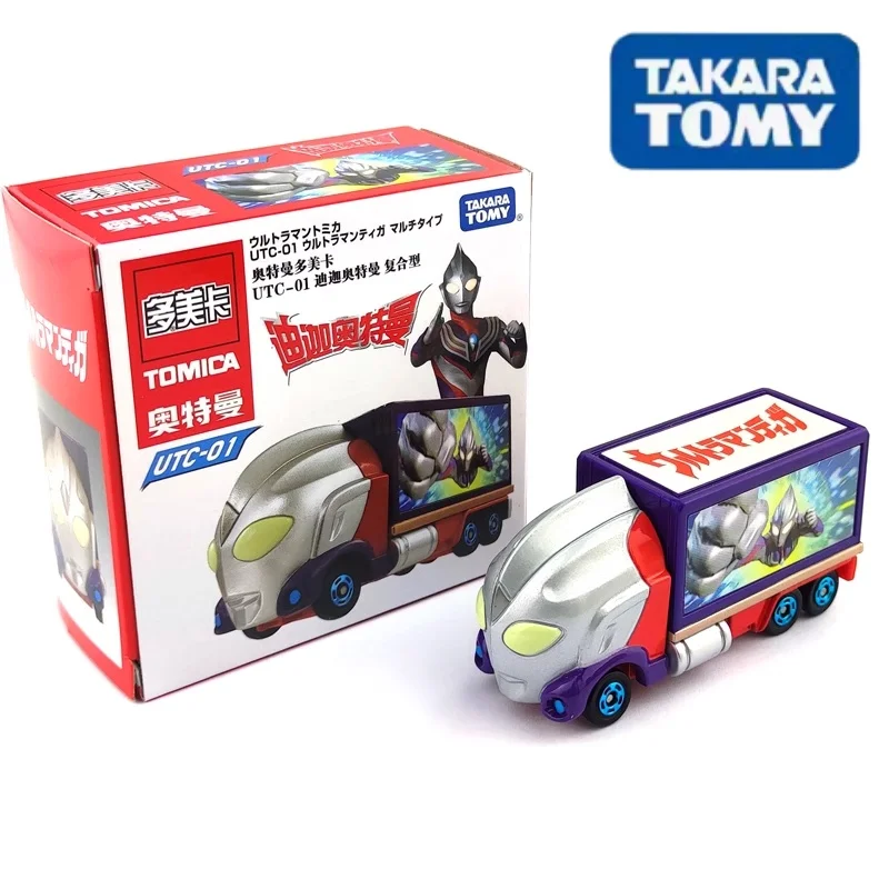 

Литые автомобили TAKARA TOMY Ultraman серии UTC Коллекция 01 Dika Ultraman композитные, коллекционный подарок для мальчиков.