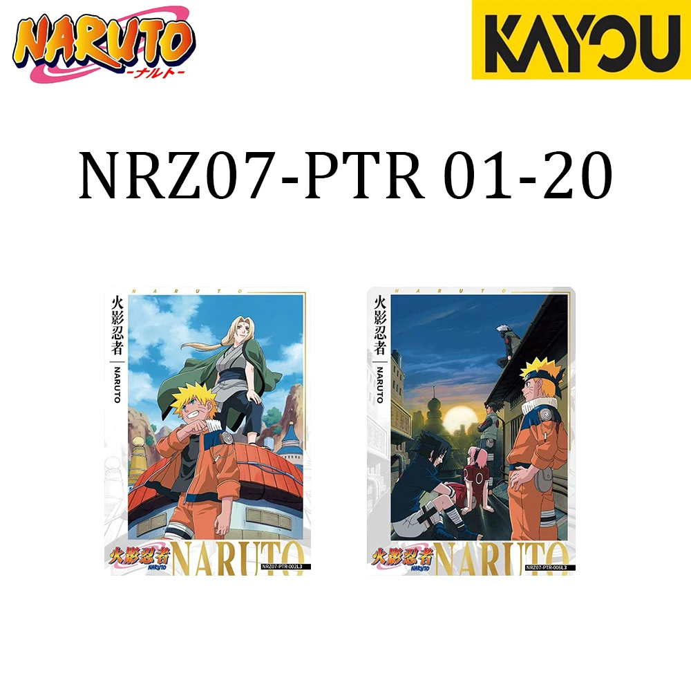 Kayou Naruto Karte NRZ06\NRZ07\NRB07\NRB08 Komplettes Set Echte Anime-Sammelkarten Spielzeug & Geschenke für Fans – Detail 4