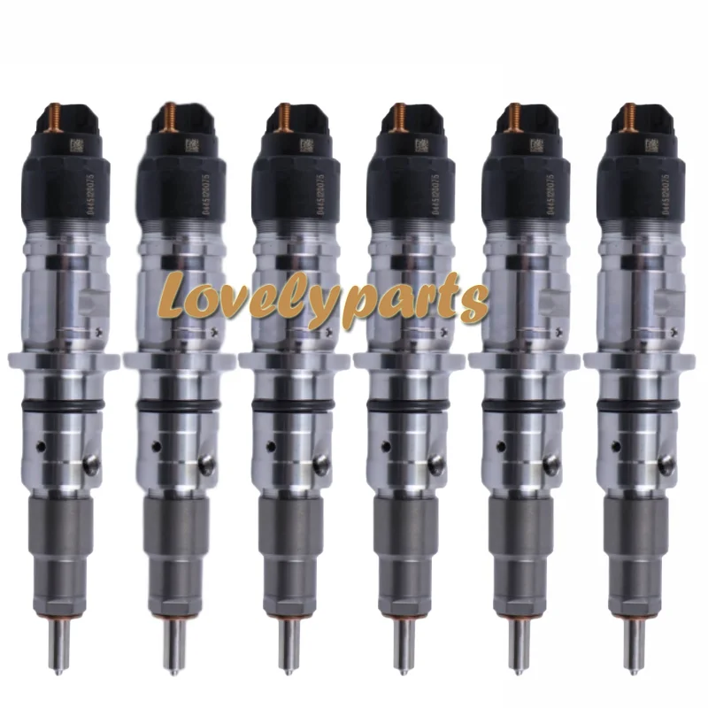 6X Fuel Injector 2855135 For New Holland W110B W170C W230C F140B F200B 3230