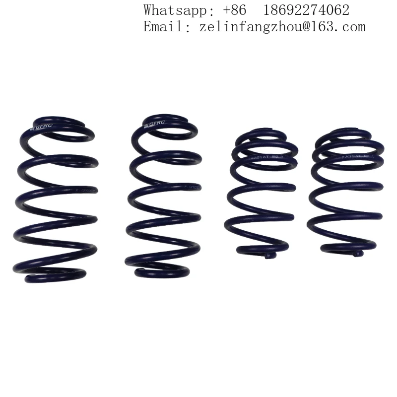 GFRC Lowering Springs Suspension Kit for VW Passat B5 2002-2007 Front Rear Sport Coil Springs Performance Pro Set 4Pcs