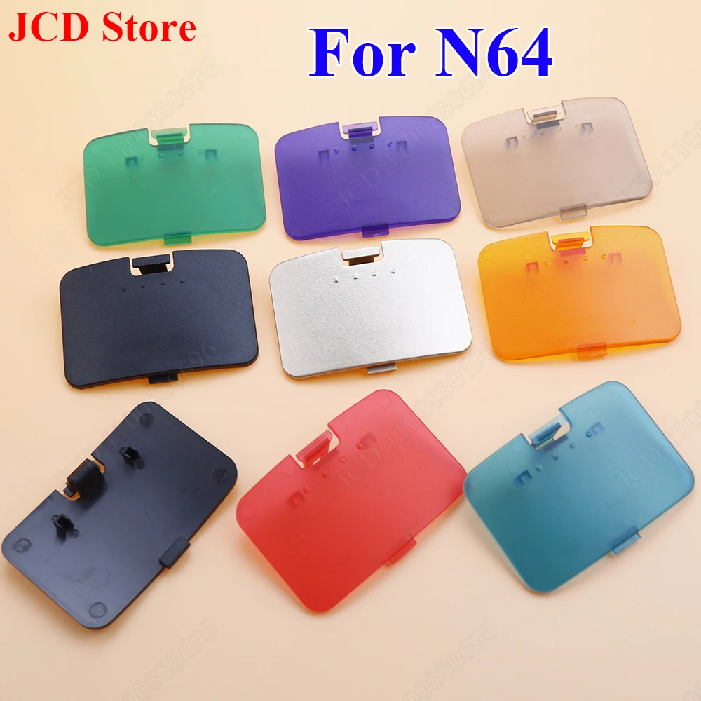 1 piece Colorful Memory Expansion Pack Door Cover Jumper Pak Cover Lid For Nintendo 64 N64 Replacement Card Slot Cover