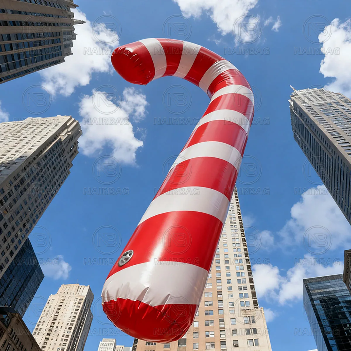 Nadmuchiwane laski cukrowe na Boże Narodzenie Nadmuchiwane cukierkowe patyczki na święta Bożego Narodzenia Dekoracje wewnętrzne i zewnętrzne na przyjęcie noworoczne