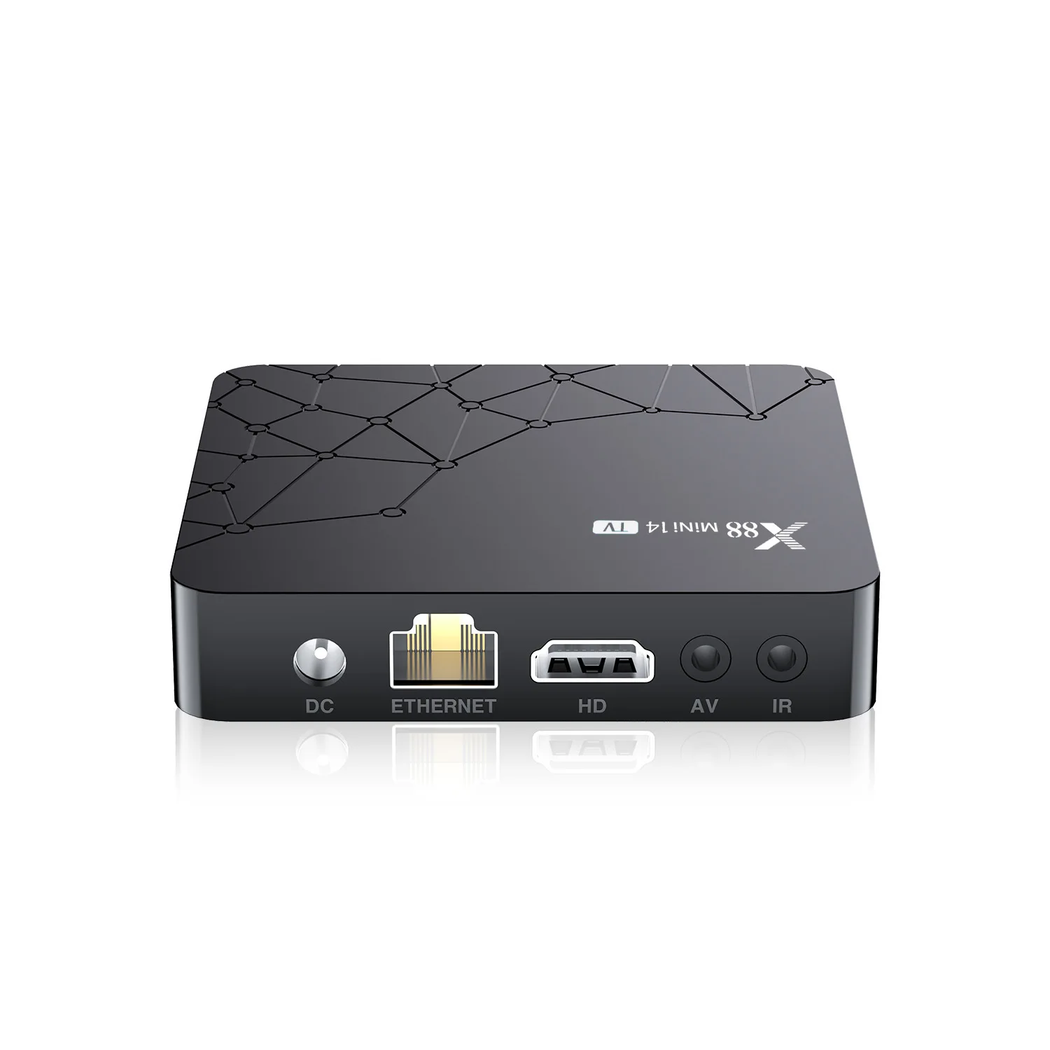 X88 mini 14 TV Android 14 TV Box Rockchip RK3518 2GB 16GB 4K HD WIFI6 BT5.0 مشغل الوسائط فك التشفير