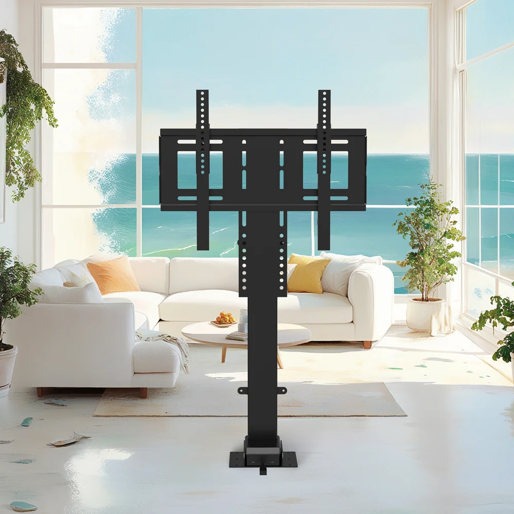 Electric Hidden TV Cabinet Lift Automatic System With Remote Controller TV Lift Motorized 42-70 Inch
