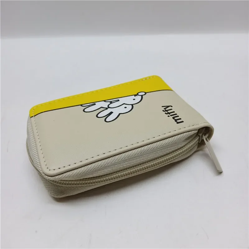 Miffy Multi-card Organ Storage Bag ID Card Bag Kawaii Small Items Storage Coin Purse Christmas Gift Toys