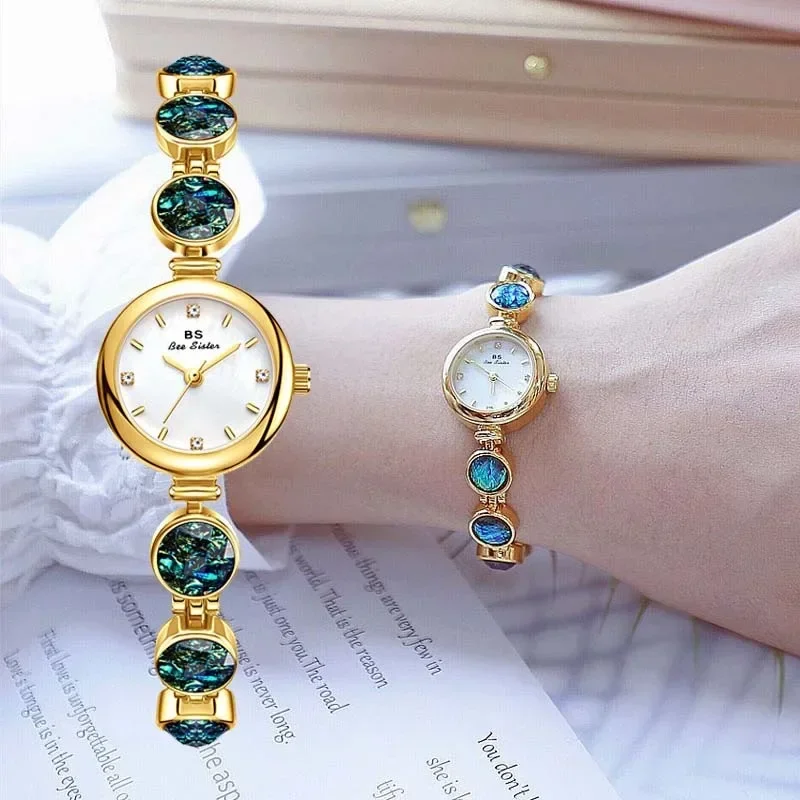 Fashion Ladies Quartz Wristwatches Luxury Peacock Stone Strap Watch for Women Girl Gift Clock Dropshipping Relojes Para Mujer