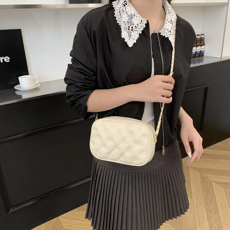 

2026 New Women Crossbody Bag Quilted Chain Multi-Color Shoulder Handbag