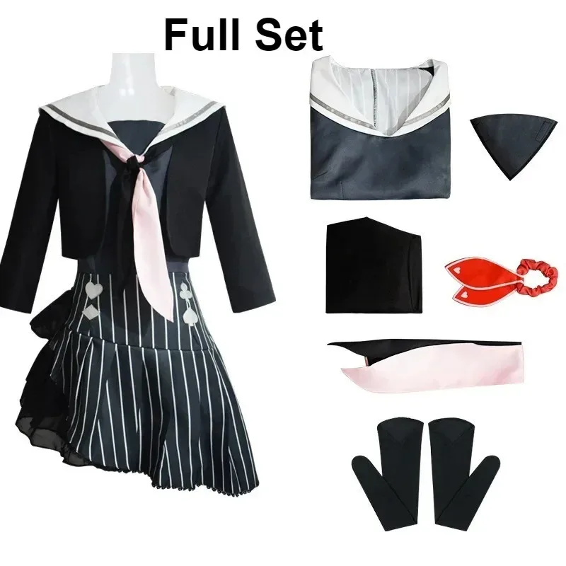 مشروع Sekai الملونة المرحلة Akiyama Mizuki تأثيري حلي Jk موحدة المرحلة الغناء دعوى حفلة أنيمي كرنفال فستان المرأة