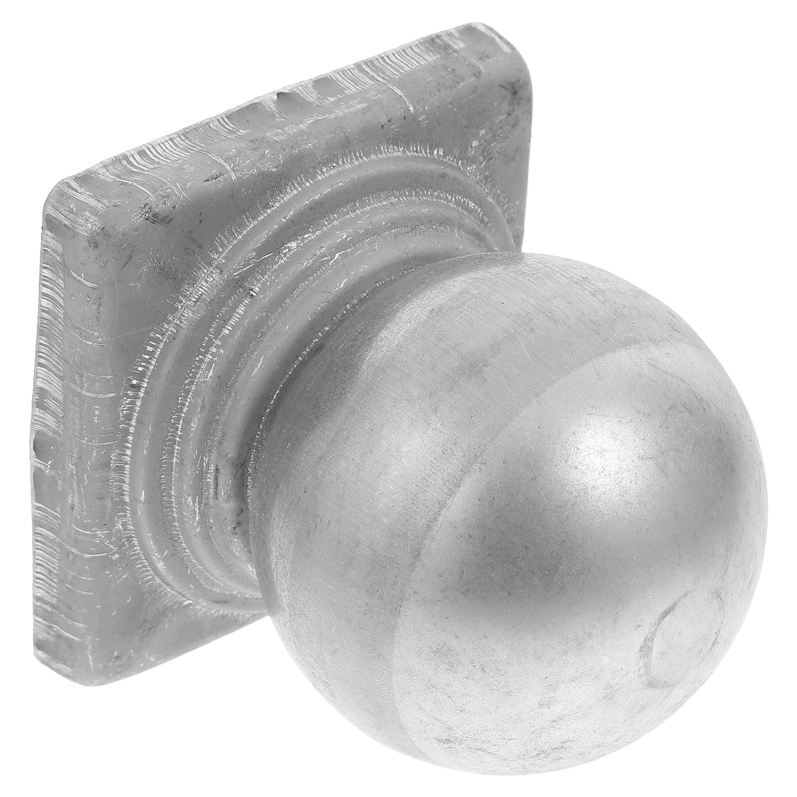 

Square Tube Column Cap Zinc Steel Fence Ball Post Caps Durable Waterproof Easy Installation Metal Fence Accessories