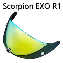 R1 Visors for Scorpion EXO R1 Helmet Visors UV Protection Visors Motorcycle Helmet Accessories Electroplated