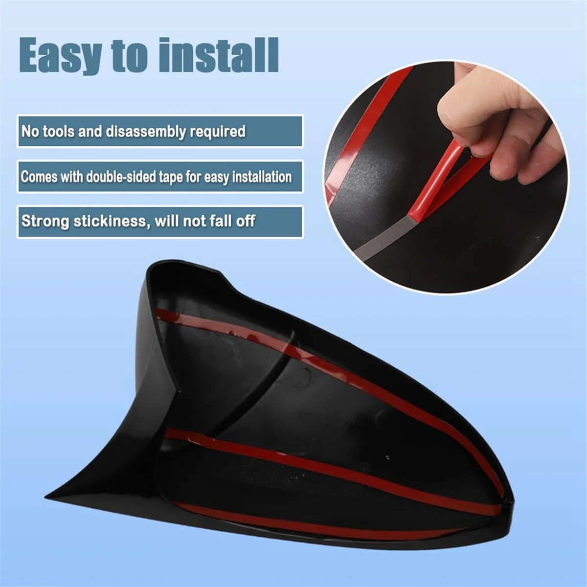 مرآة جانبية للرؤية الخلفية ، غطاء أسود لفولكسفاغن جيتا ، جيتا جلي ، ، من من من من من من من ؟