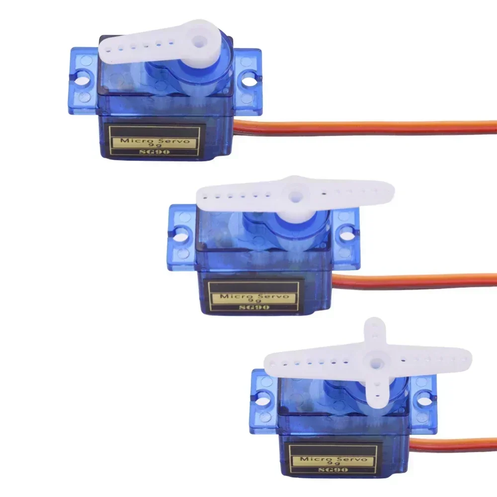 2/4/5/10/20pcs Arduino Analog Micro Servo Motor SG90 9G For RC Servomotor Car Toy Airplane Helicopter Aircraft Models 180 360