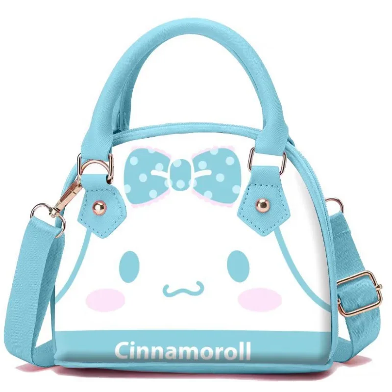 Sanrio-Bolso de mano con dibujos animados KT Melody para niños, bandolera de hombro multifuncional, portátil, para viaje y ocio