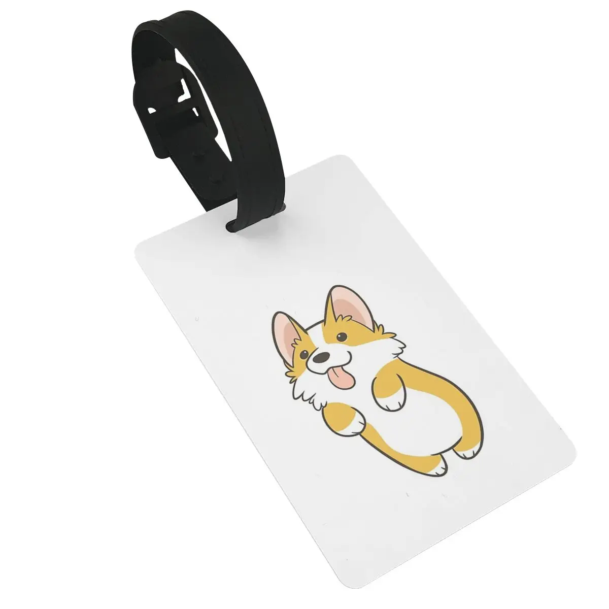 

Pembroke Corgi Luggage Tags Suitcase Accessories Travel PVC Cute Baggage Boarding Tag Portable Label Holder ID Name Address