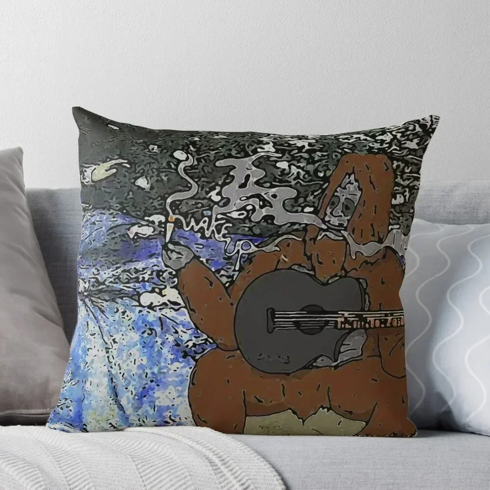 

Wake up you massive druggo Throw Pillow pillow cover luxury Cushion Cover Set Sitting Cushion pillow