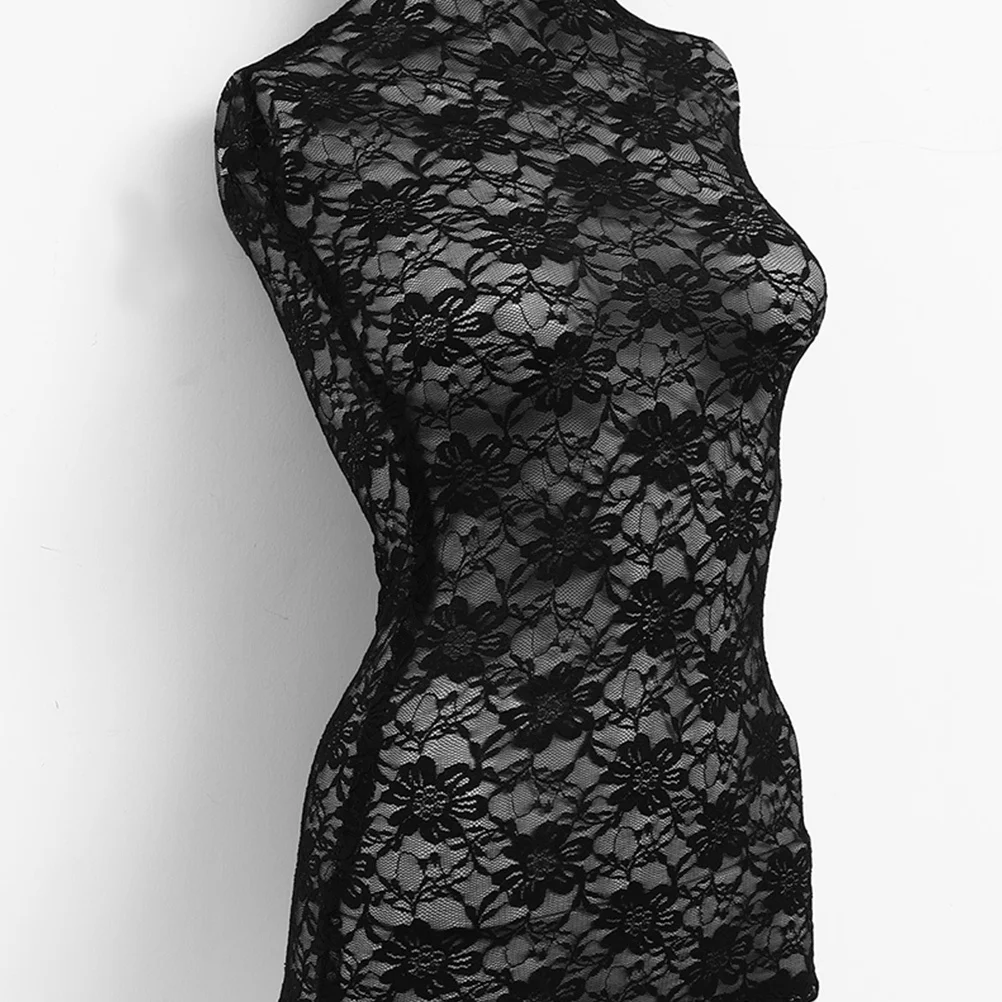 

2pcs Mannequin Cover Cotton Fabric Dress Form Cover Smooth Fade Resistant Decorative Mannequin Body Cloth Accessory