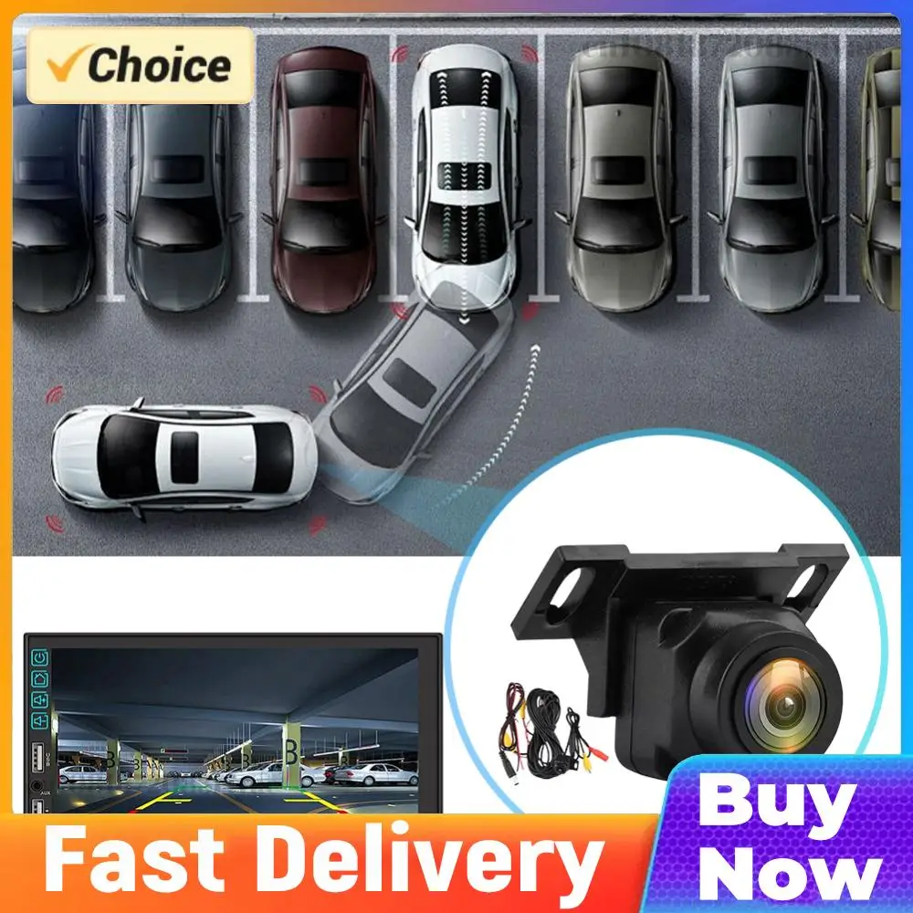 

Автомобильная камера заднего вида AHD 720P с объективом 170 градусов, ночным видением и функцией CVBS для парковки и движения задним ходом