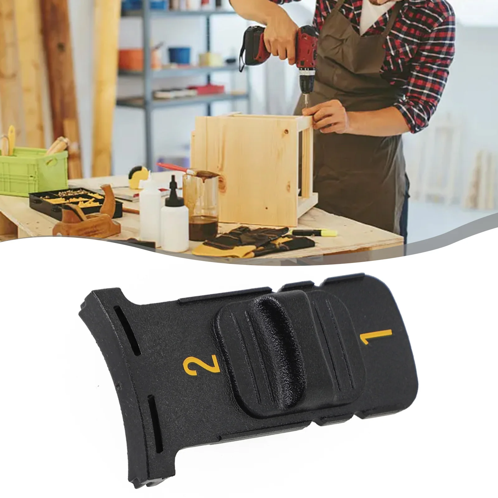 Vervanging Plastic Shifter Knop voor Accuboormachine Voor DCD777 DCD778 Speed Select Component Compatibel met Elektrisch Gereedschap