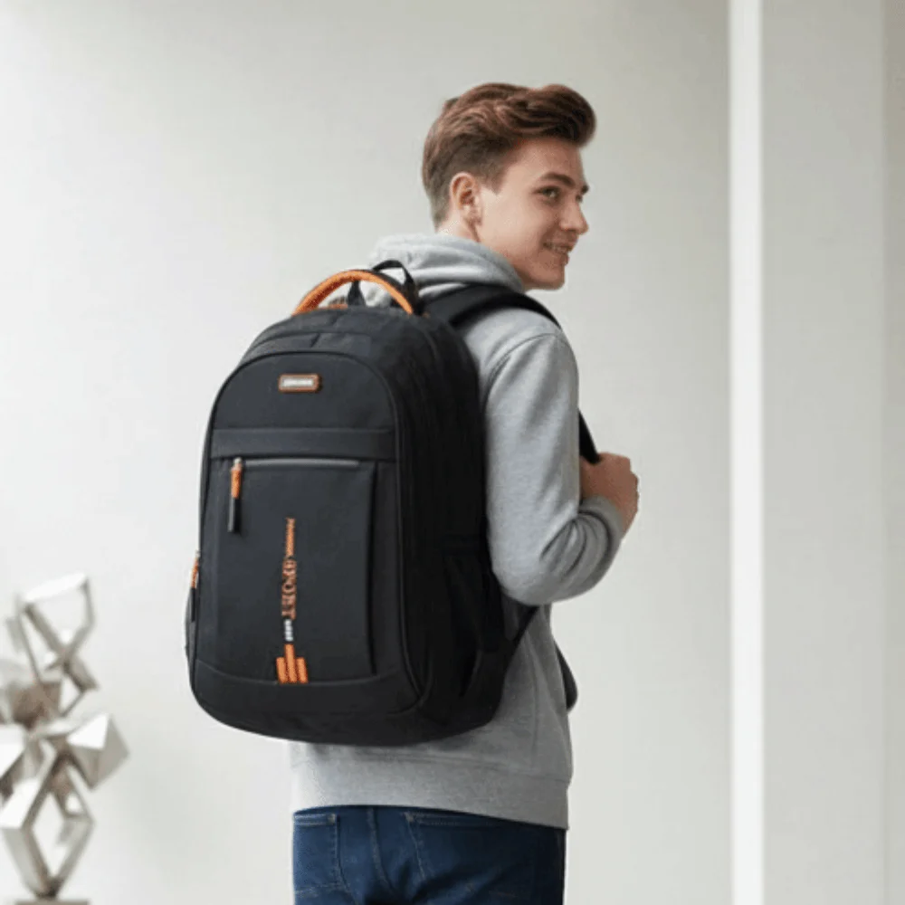 Oxford Cloth Students Daypack Scratch Prevention Anti-splash Water Large Capacity School Bag Polyester Contrast Color